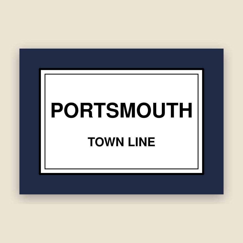 Portsmouth Cork Coaster