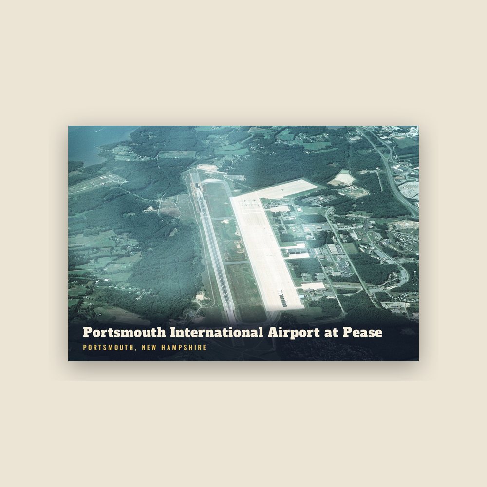 Portsmouth Portsmouth International Airport at Pease Postcard