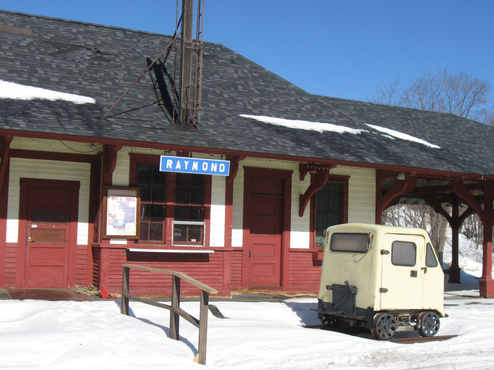 Raymond Boston and Maine Railroad Depot, Raymond, New Hampshire