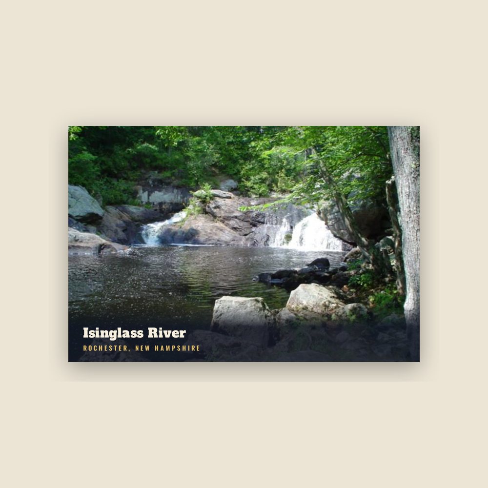 Rochester Isinglass River Postcard