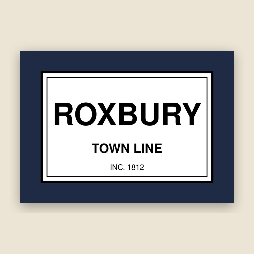 Roxbury Town Line Mug