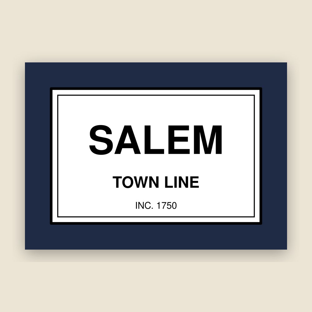 Salem Town Line Mug
