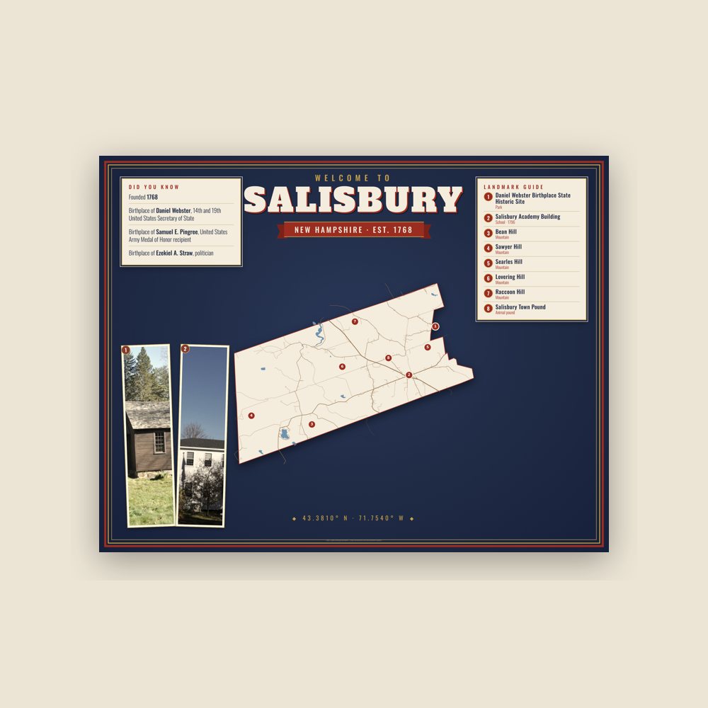 Salisbury Map Placemat