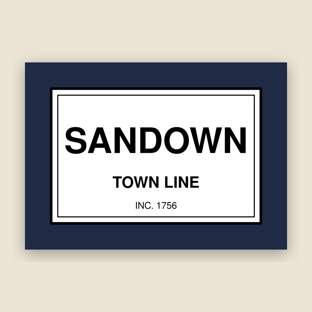 Sandown Town Line Mug