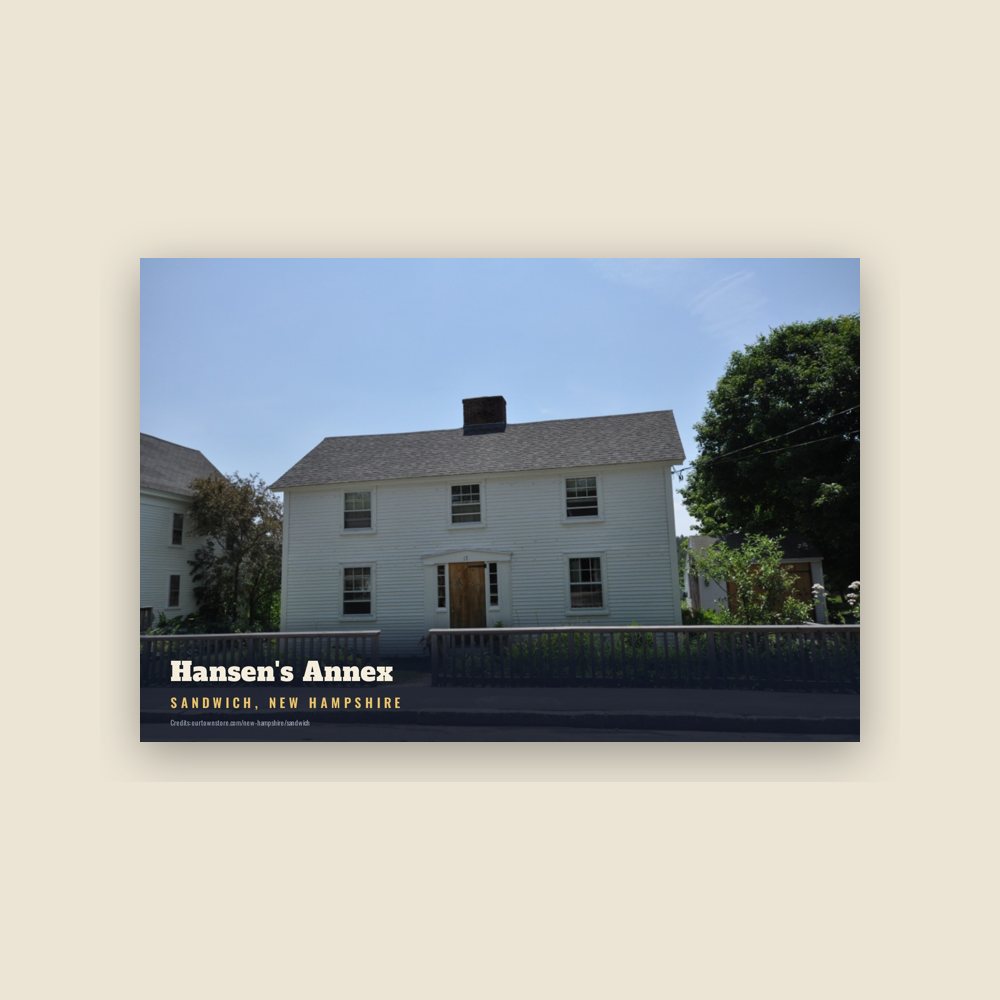 Sandwich Hansen's Annex Postcard