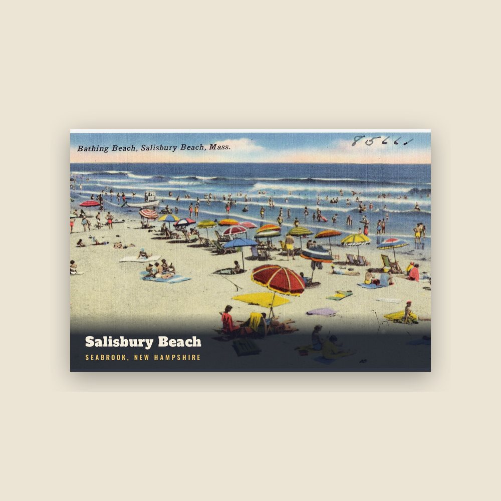 Seabrook Salisbury Beach Postcard