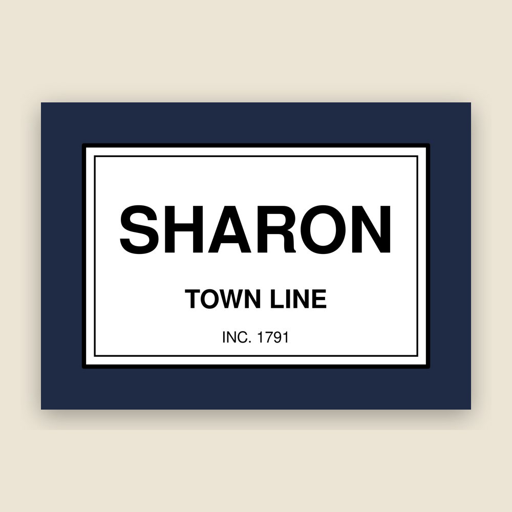 Sharon Town Line Mug