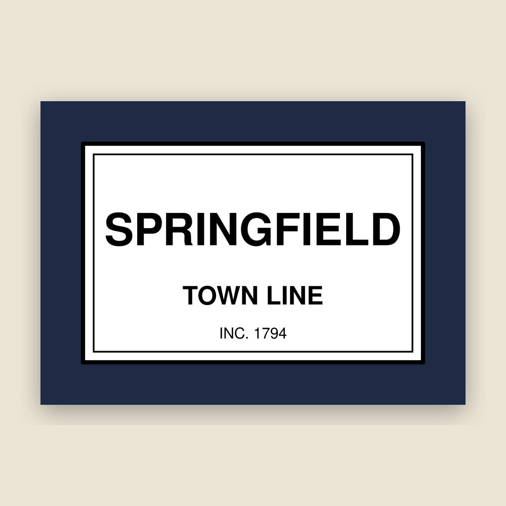 Springfield Cork Coaster
