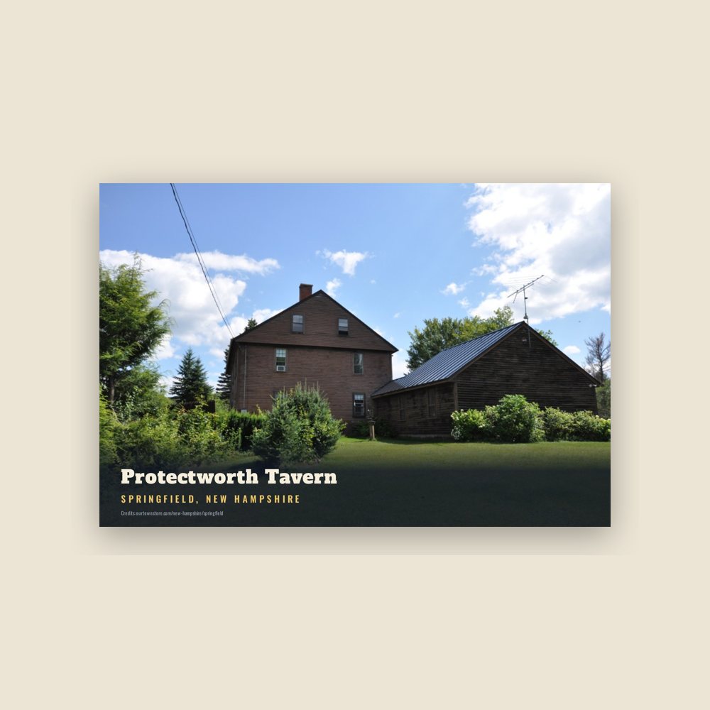 Springfield Protectworth Tavern Postcard