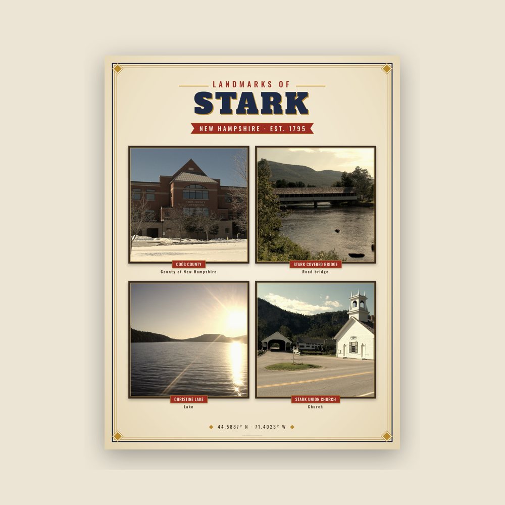 Stark Landmarks Photo Poster