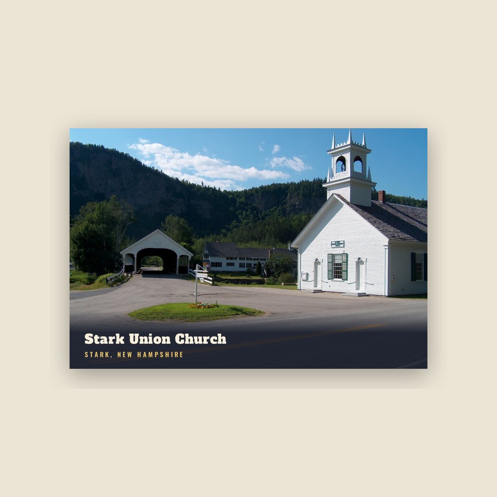 Stark Stark Union Church Postcard