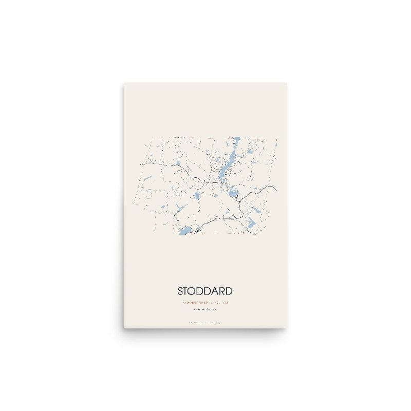 Stoddard Street Map Poster · Linen