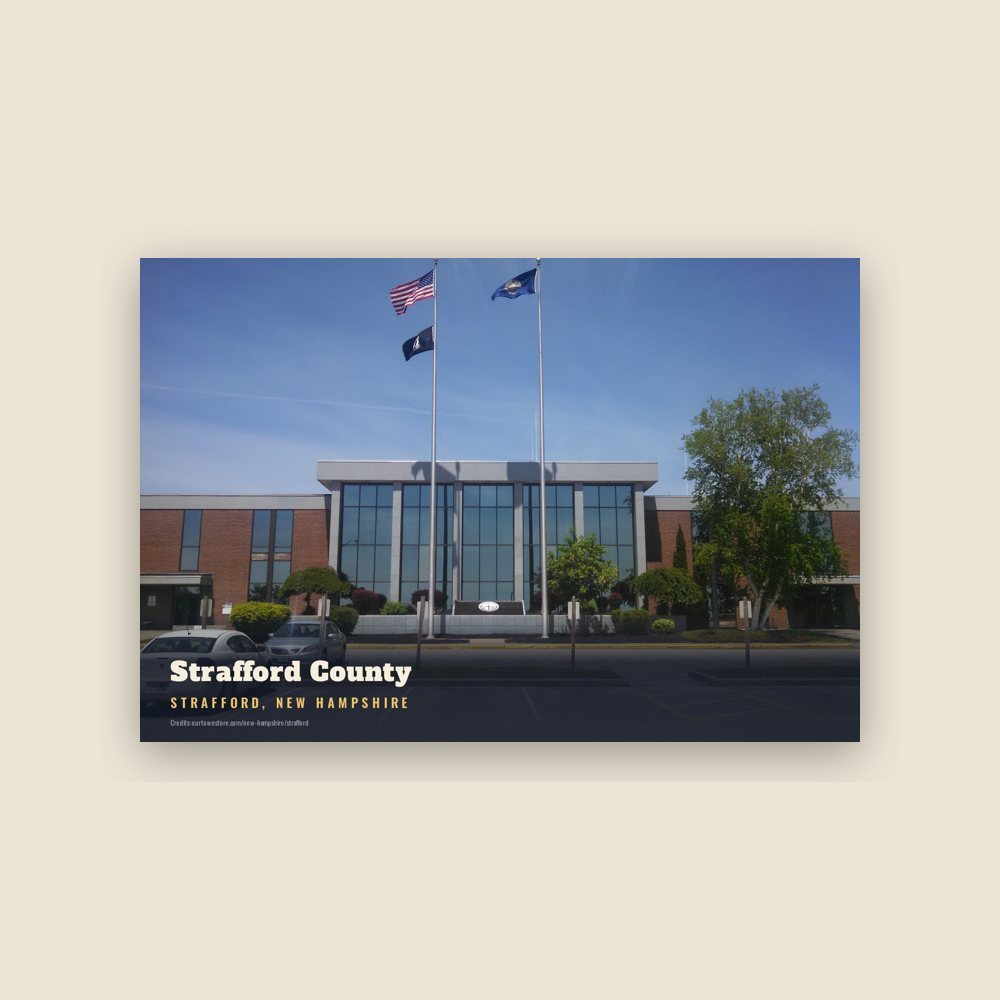 Strafford Strafford County Postcard