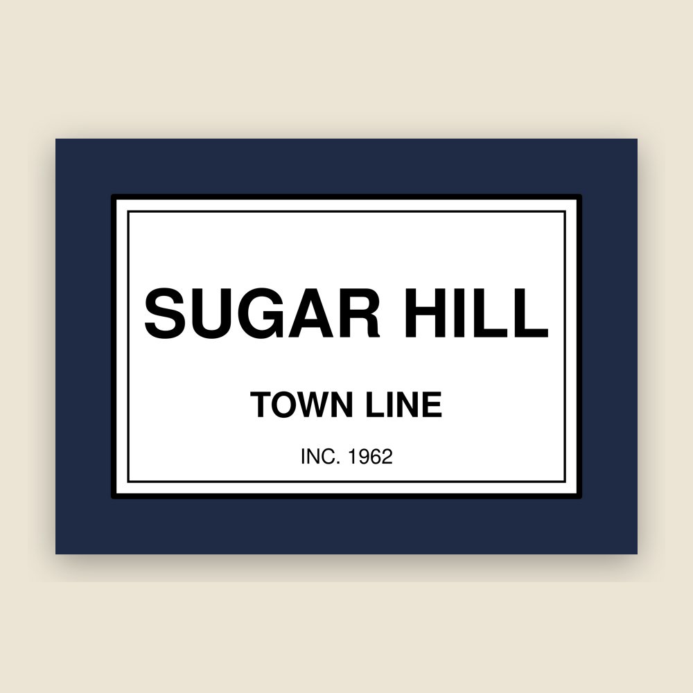 Sugar Hill Town Line Mug