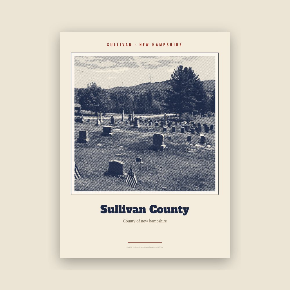 Sullivan Sullivan County Landmark Print
