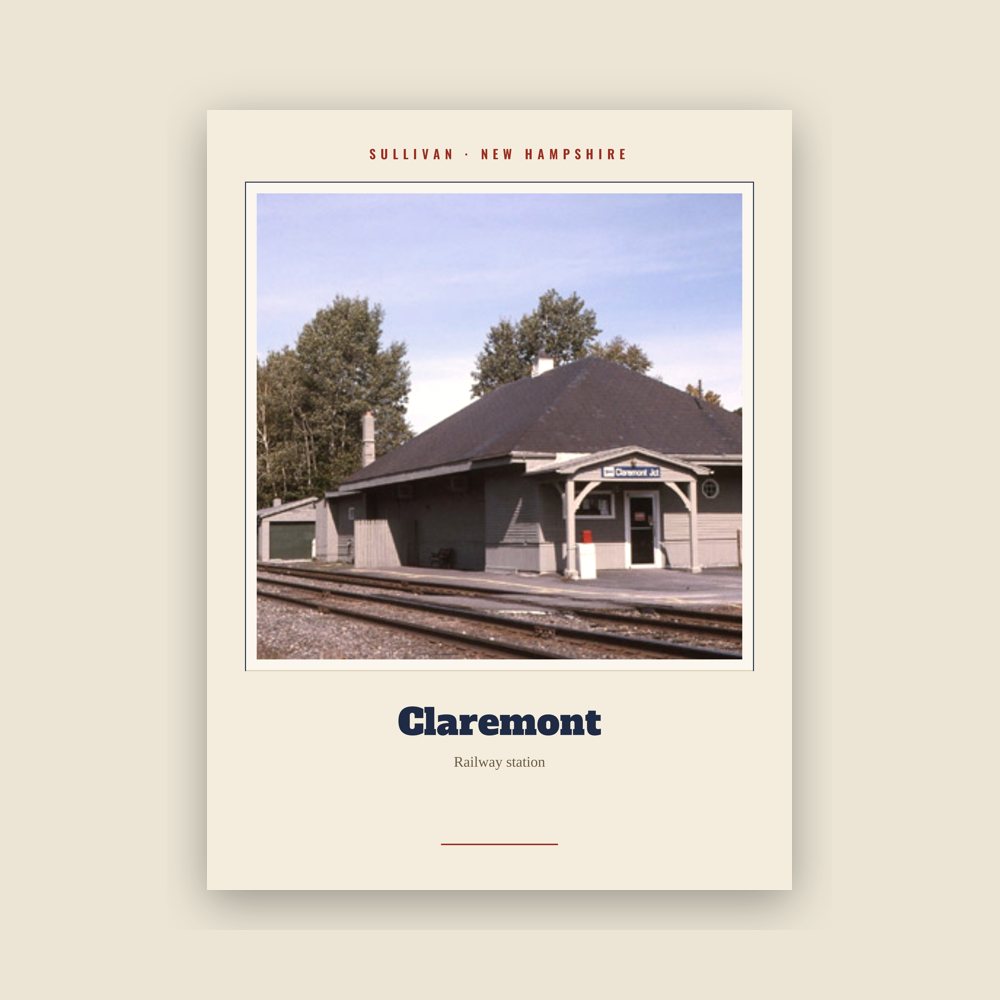 Sullivan Claremont Landmark Print