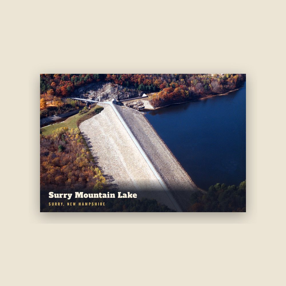 Surry Surry Mountain Lake Postcard