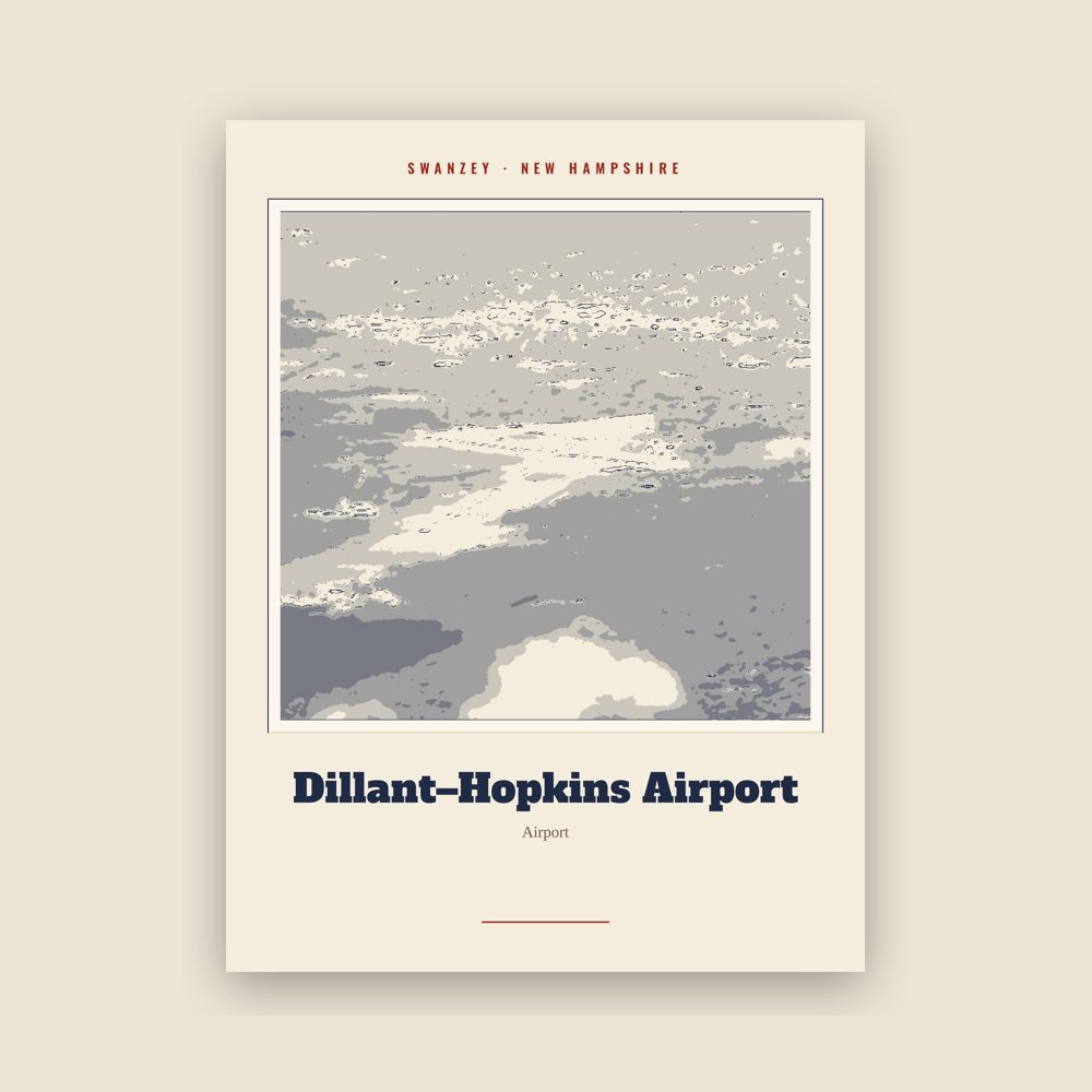 Swanzey Dillant–Hopkins Airport Landmark Print