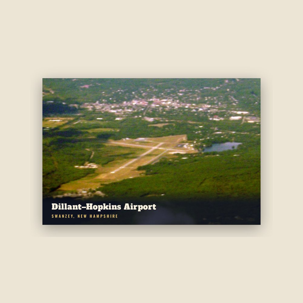 Swanzey Dillant–Hopkins Airport Postcard