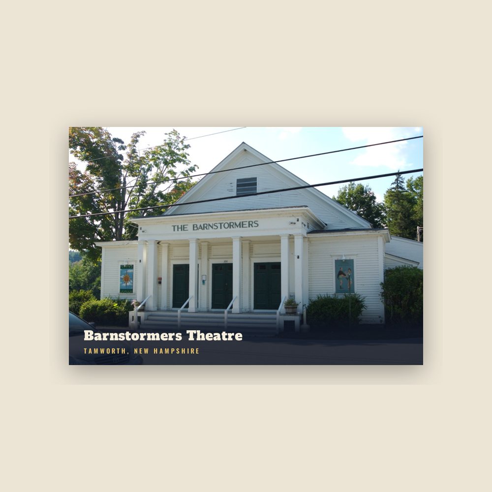 Tamworth Barnstormers Theatre Postcard