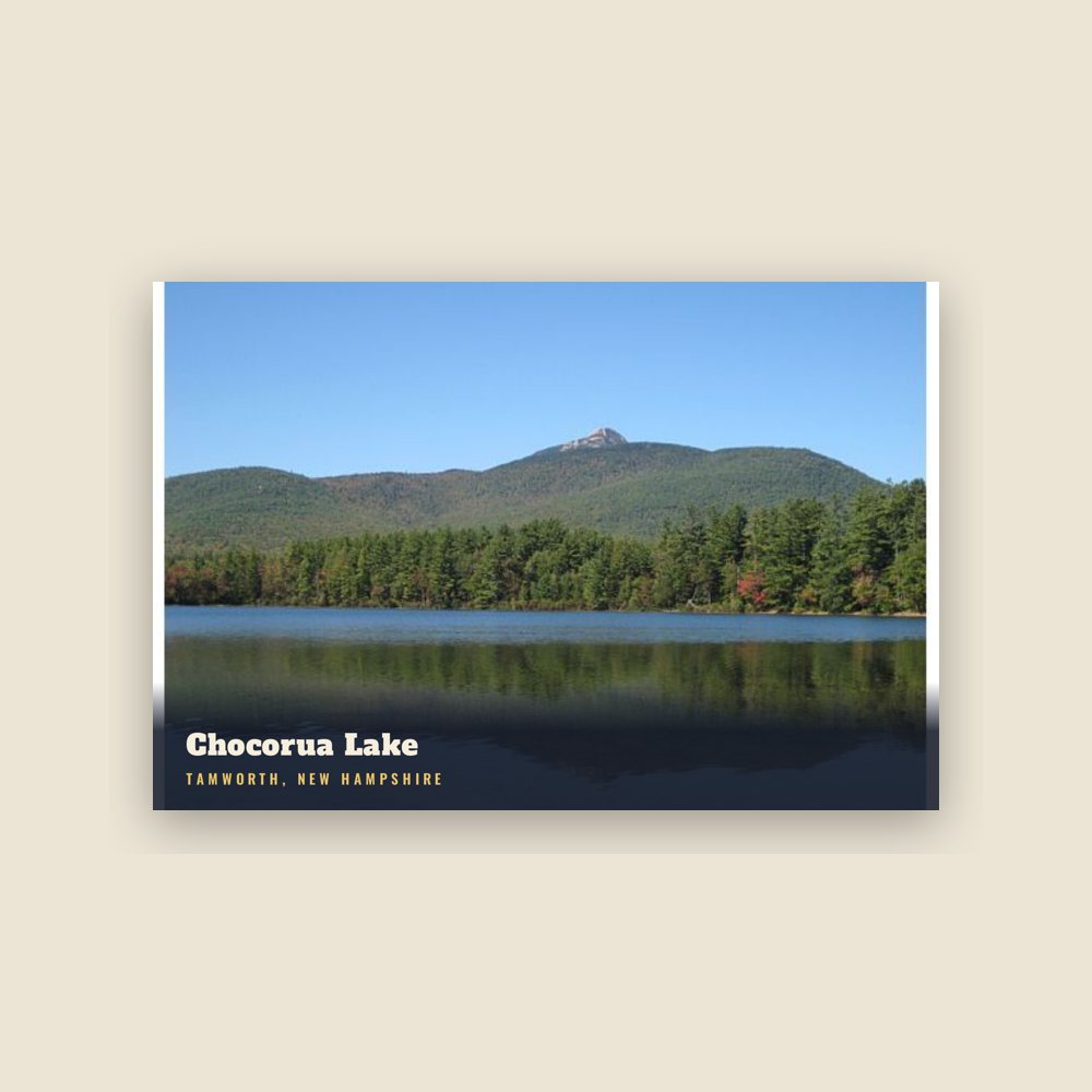 Tamworth Chocorua Lake Postcard