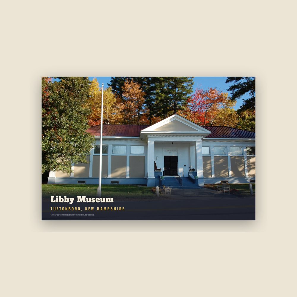 Tuftonboro Libby Museum Postcard
