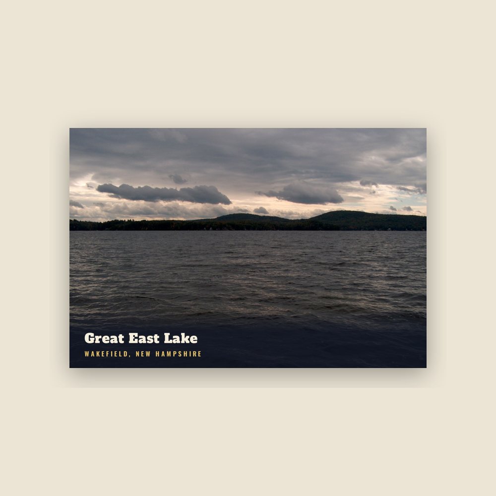 Wakefield Great East Lake Postcard