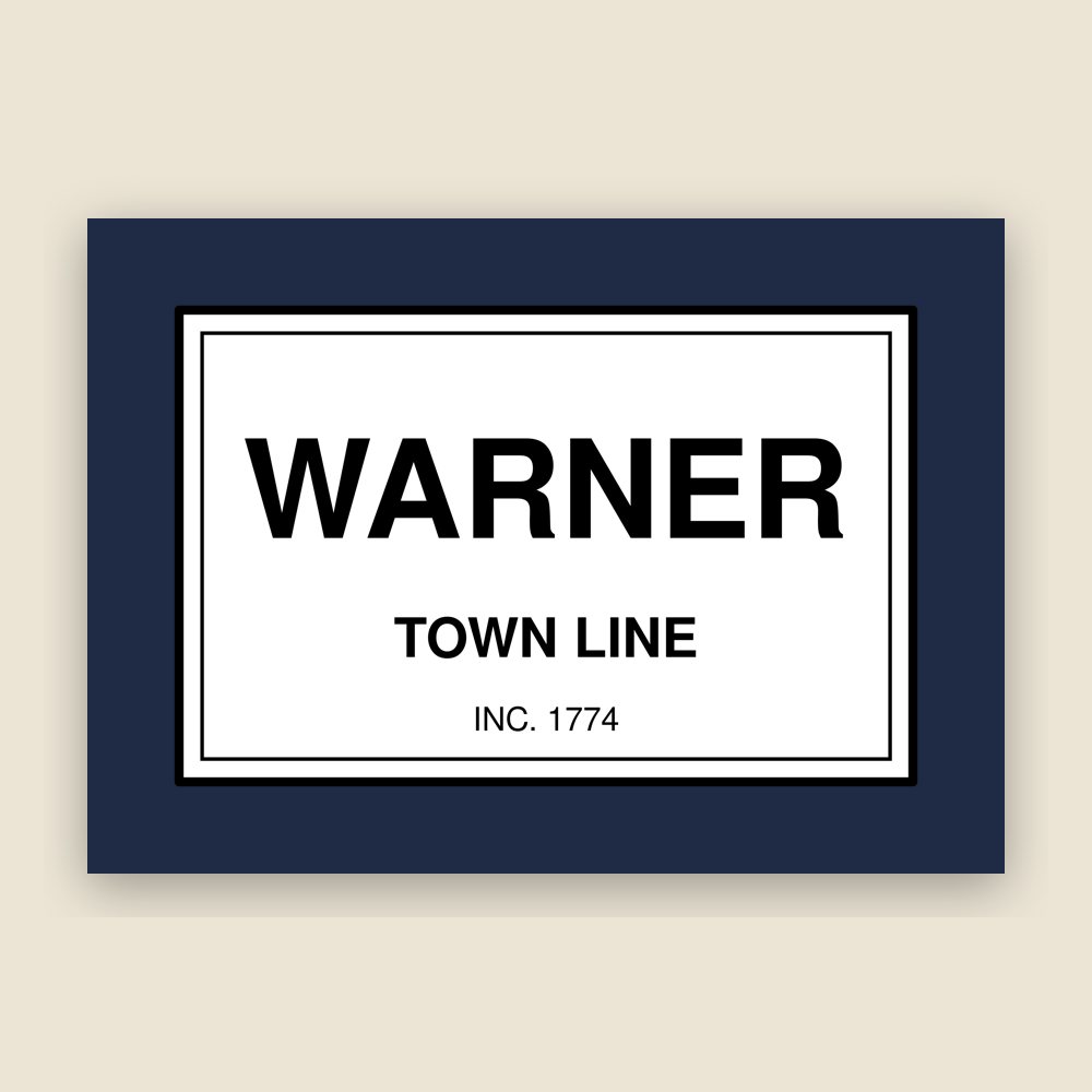 Warner Town Line Mug