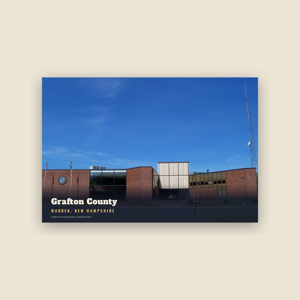 Warren Grafton County Postcard