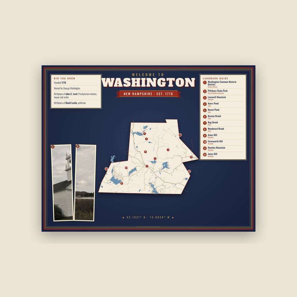 Washington Map Placemat