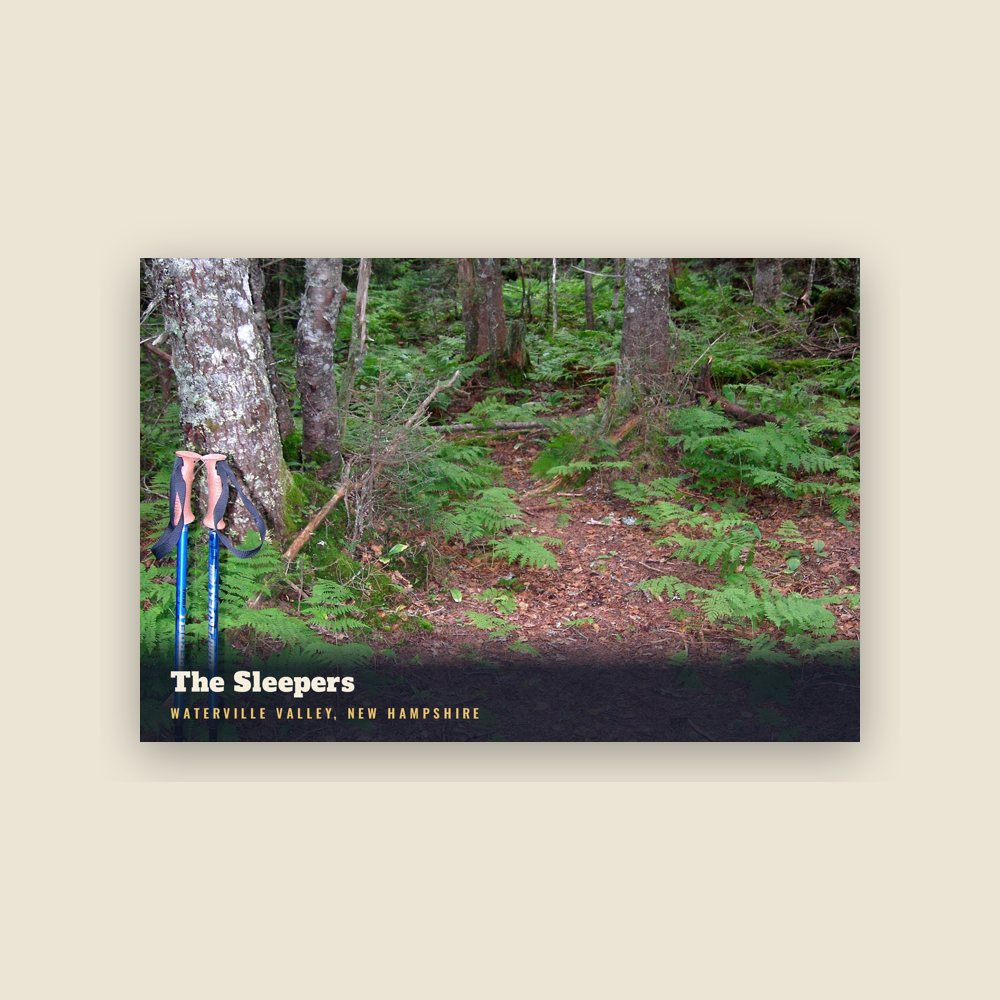 Waterville Valley The Sleepers Postcard