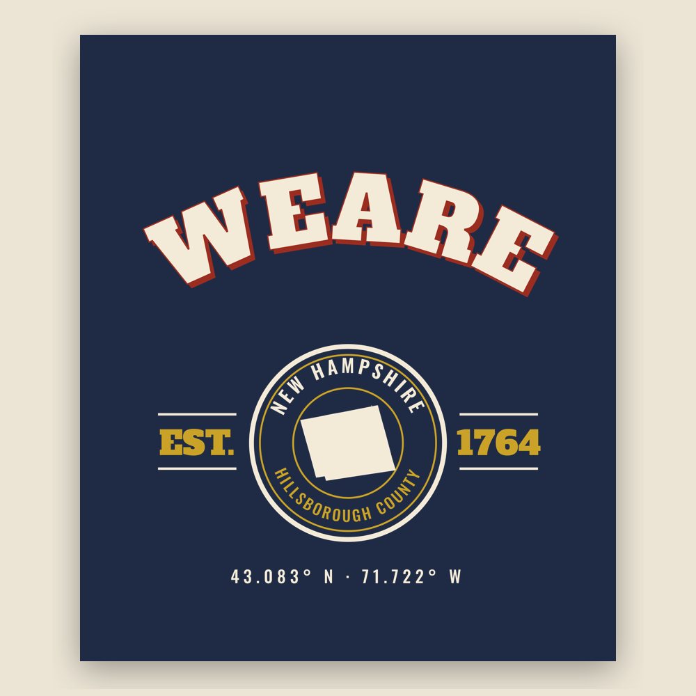 Weare Varsity Crewneck