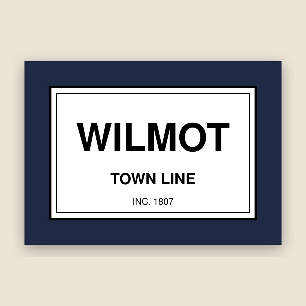 Wilmot Town Line Mug