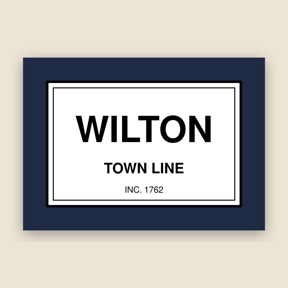 Wilton Town Line Mug