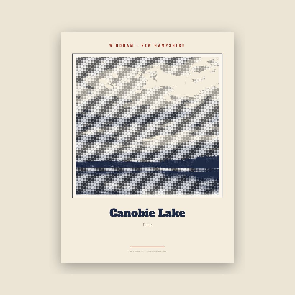 Windham Canobie Lake Landmark Print