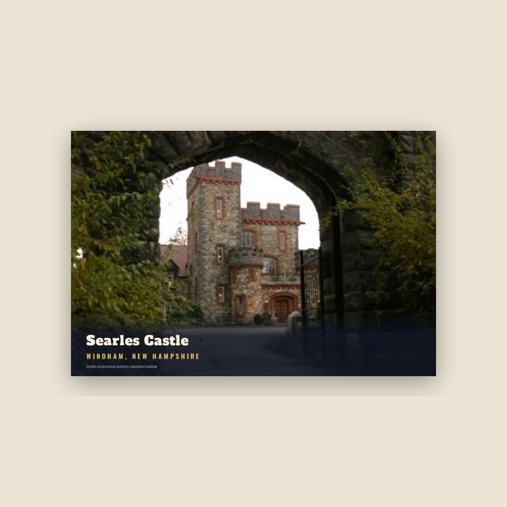 Windham Searles Castle Postcard