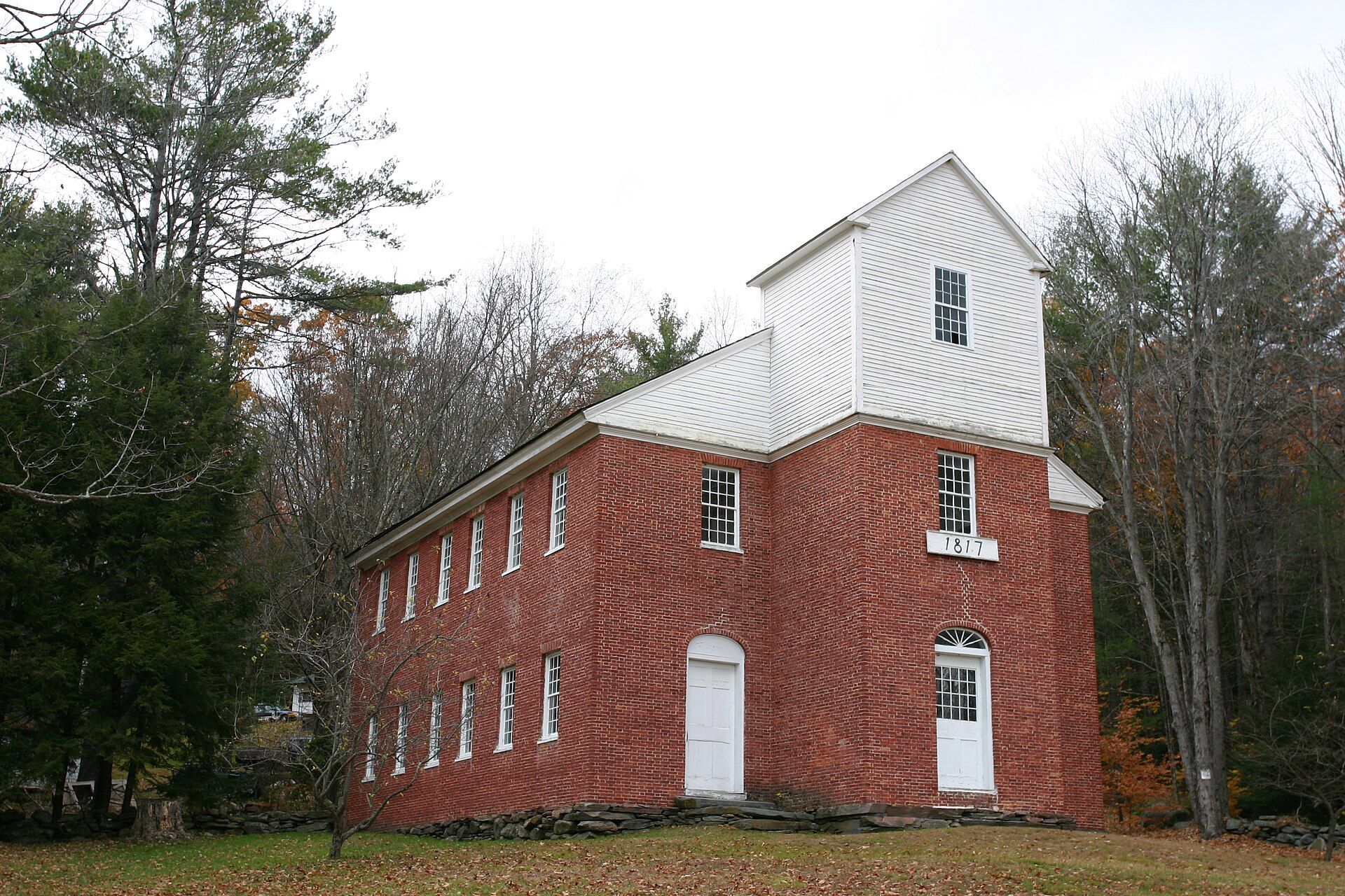 Old Brick Church, Athens, Vermont