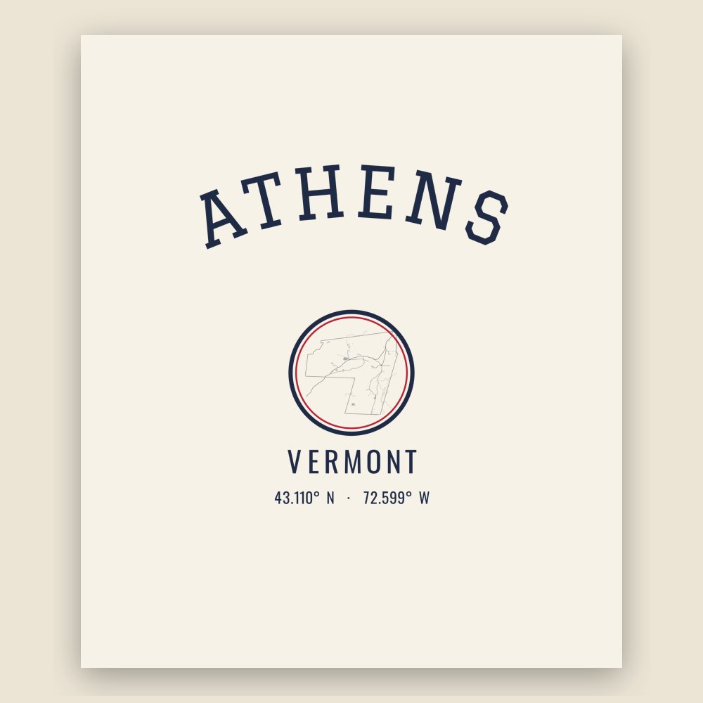 Athens Hometown Ornament