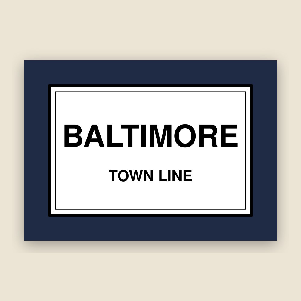 Baltimore Town Line Mug
