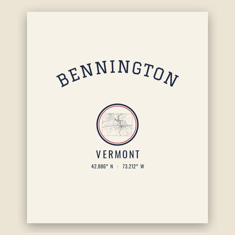 Bennington Hometown Ornament