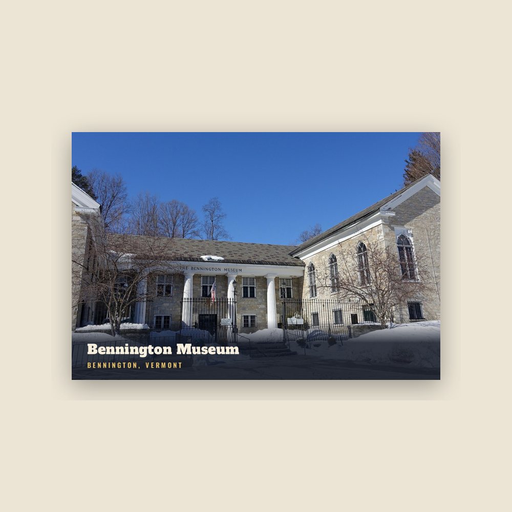 Bennington Bennington Museum Postcard