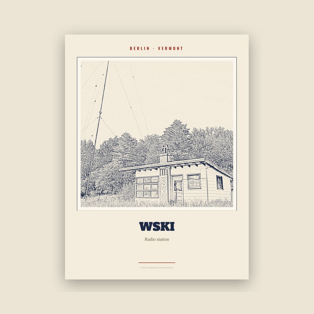 Berlin WSKI Landmark Print
