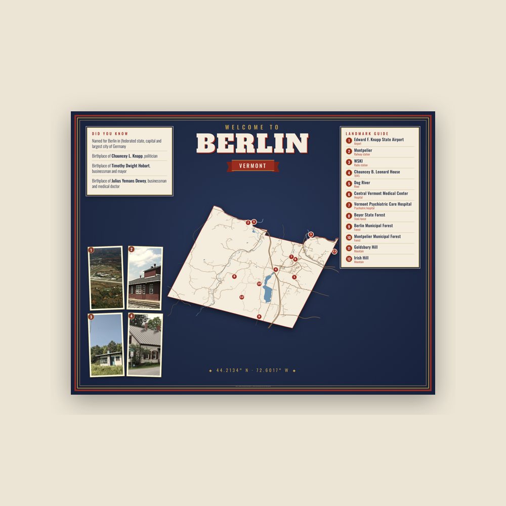 Berlin Map Placemat