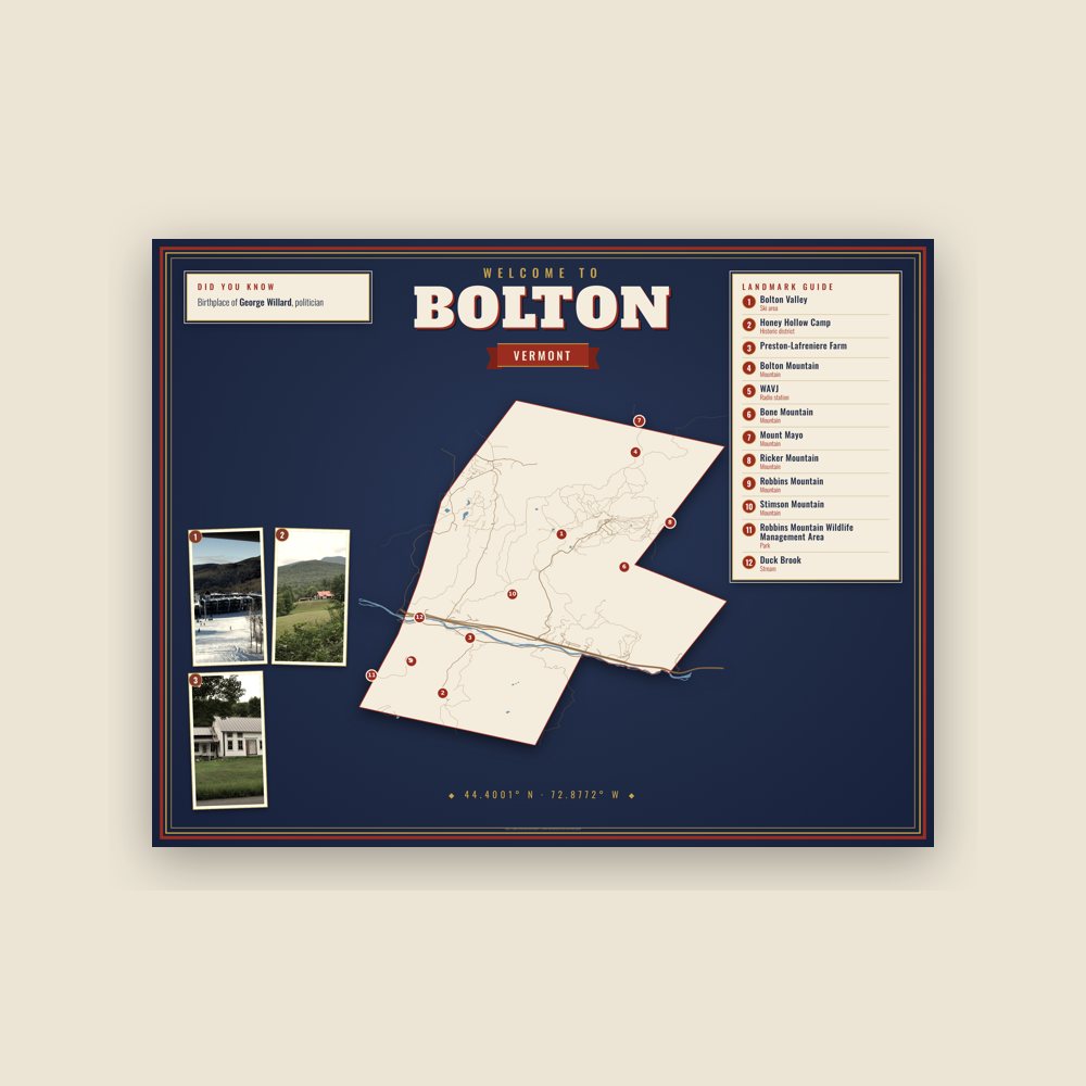 Bolton Map Placemat