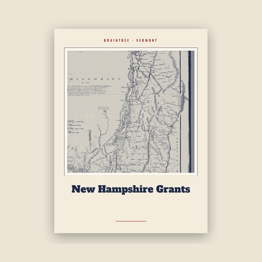 Braintree New Hampshire Grants Landmark Print