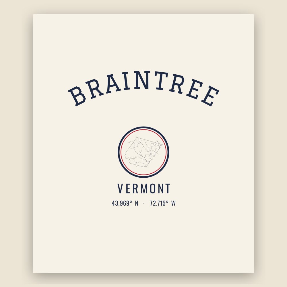 Braintree Hometown Ornament