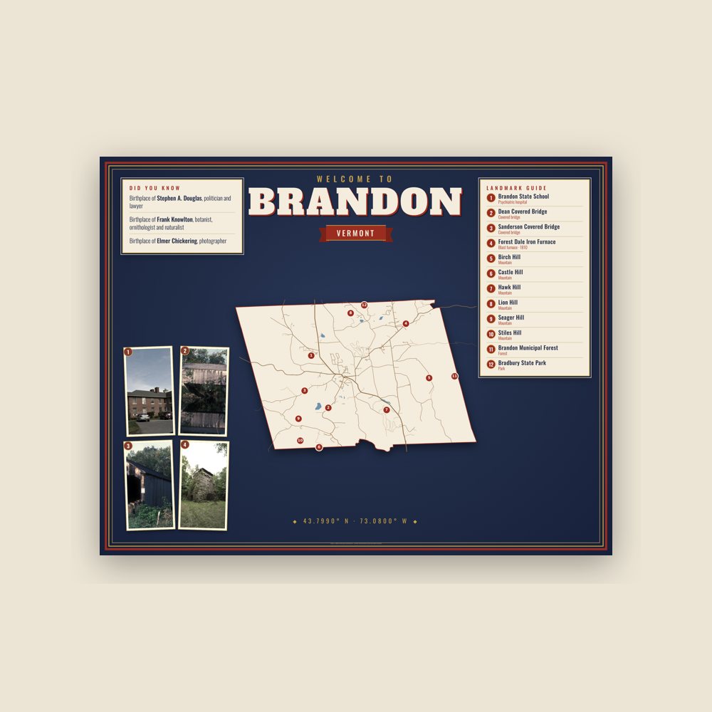 Brandon Map Placemat