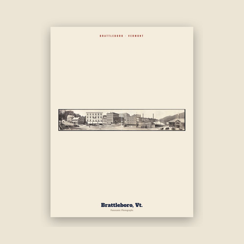 Brattleboro Brattleboro, Vt. Archive Print