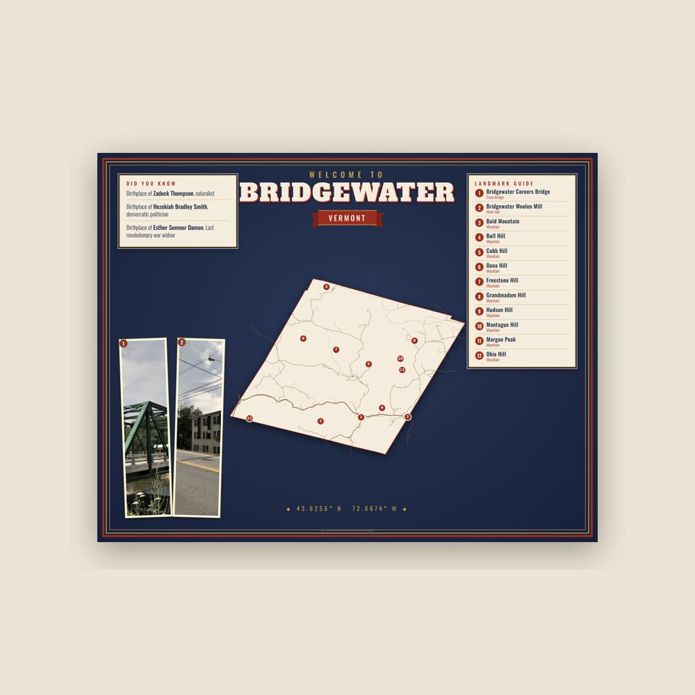 Bridgewater Map Placemat