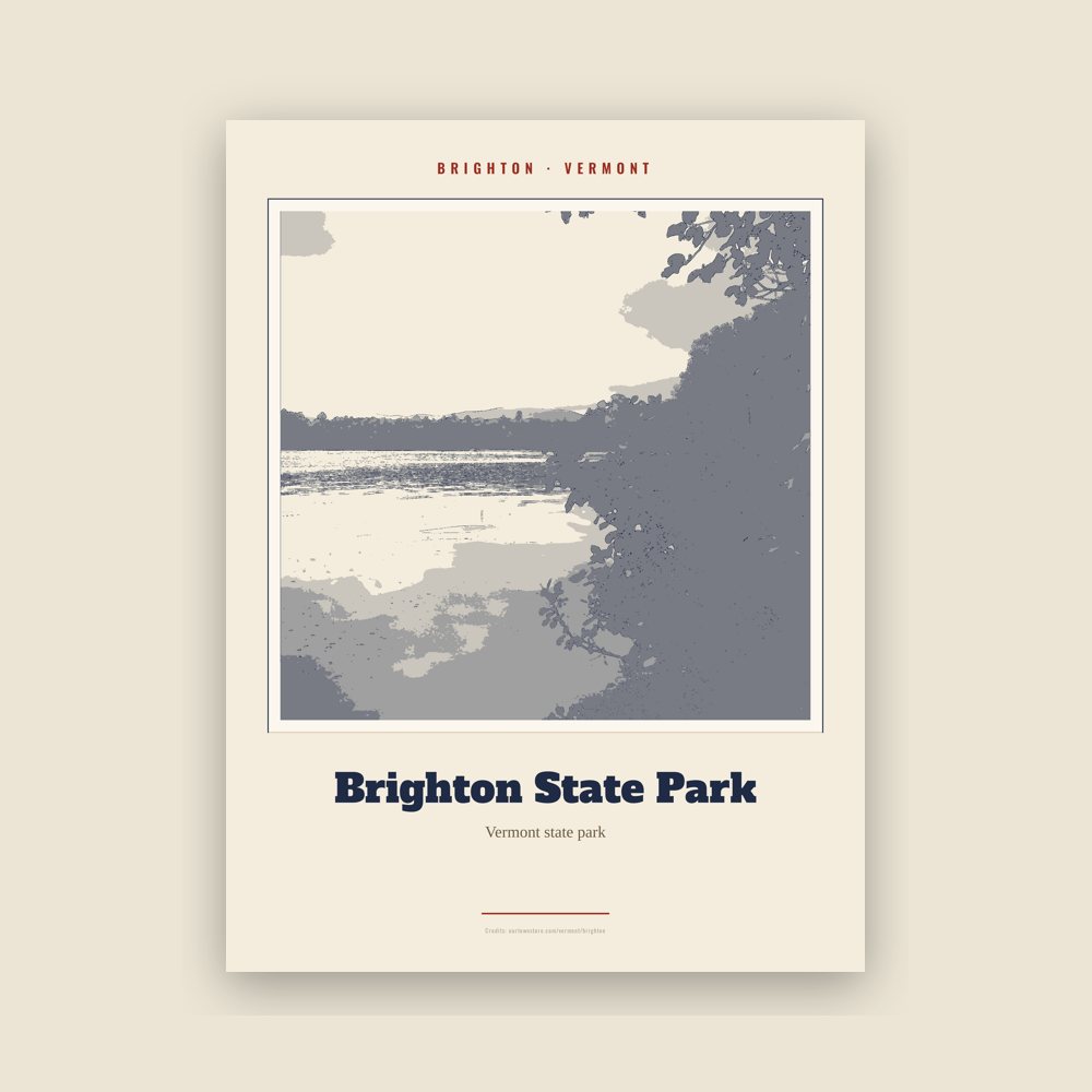 Brighton Brighton State Park Landmark Print